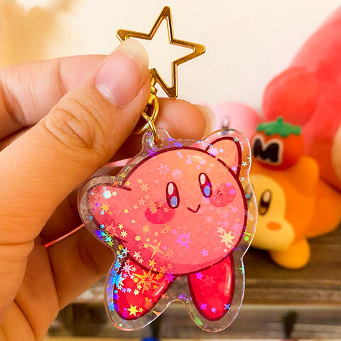 Kirby Acrylic Charm