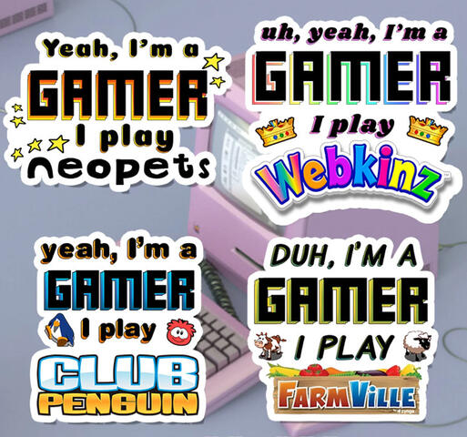 Epic Gamer Stickers