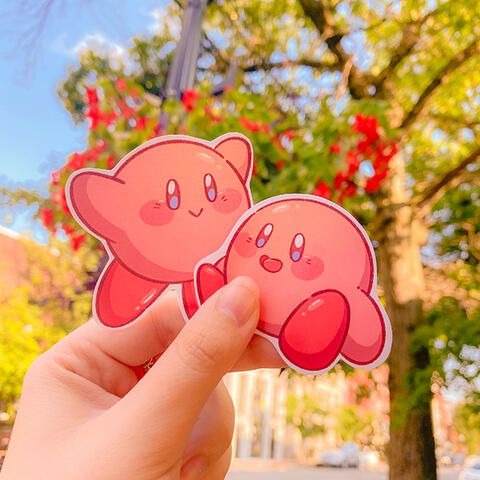 Classic Kirby Stickers